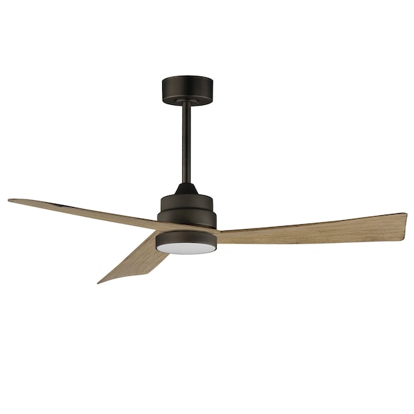 Maxim Lighting Vortex 52'' Outdoor Fan with LED Light Kit, Charcoal Bronze 88847WTCHL - main
